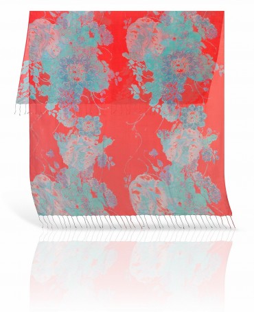 Палантин Женский S20-JEWEL.FL/RED